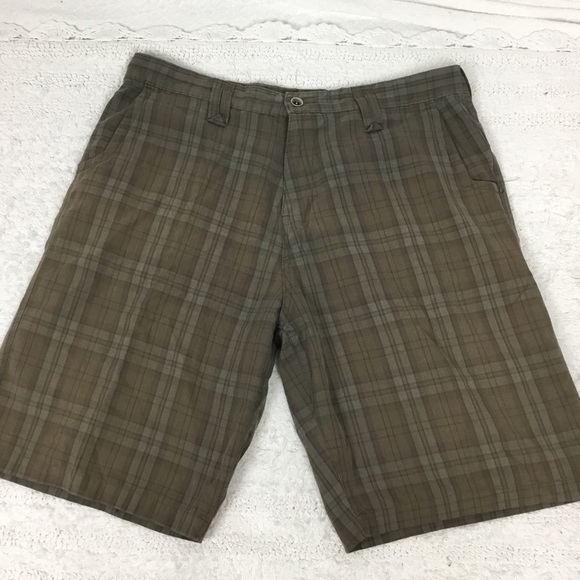 REDSAND ORIGINALS Green Plaid Shorts size 36 - Picture 1 of 9